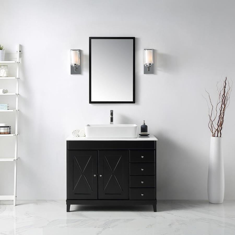 Ove Decors Aspen 40 In Espresso Single Sink Bathroom Vanity With for sizing 900 X 900