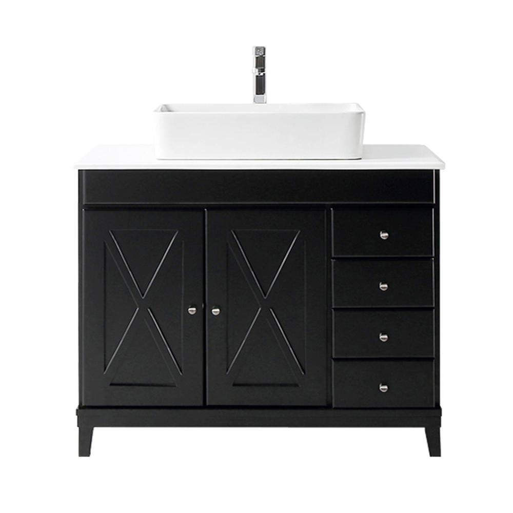 Ove Decors Aspen 40 In W X 22 In D X 41 In H Bath Vanity In throughout sizing 1000 X 1000