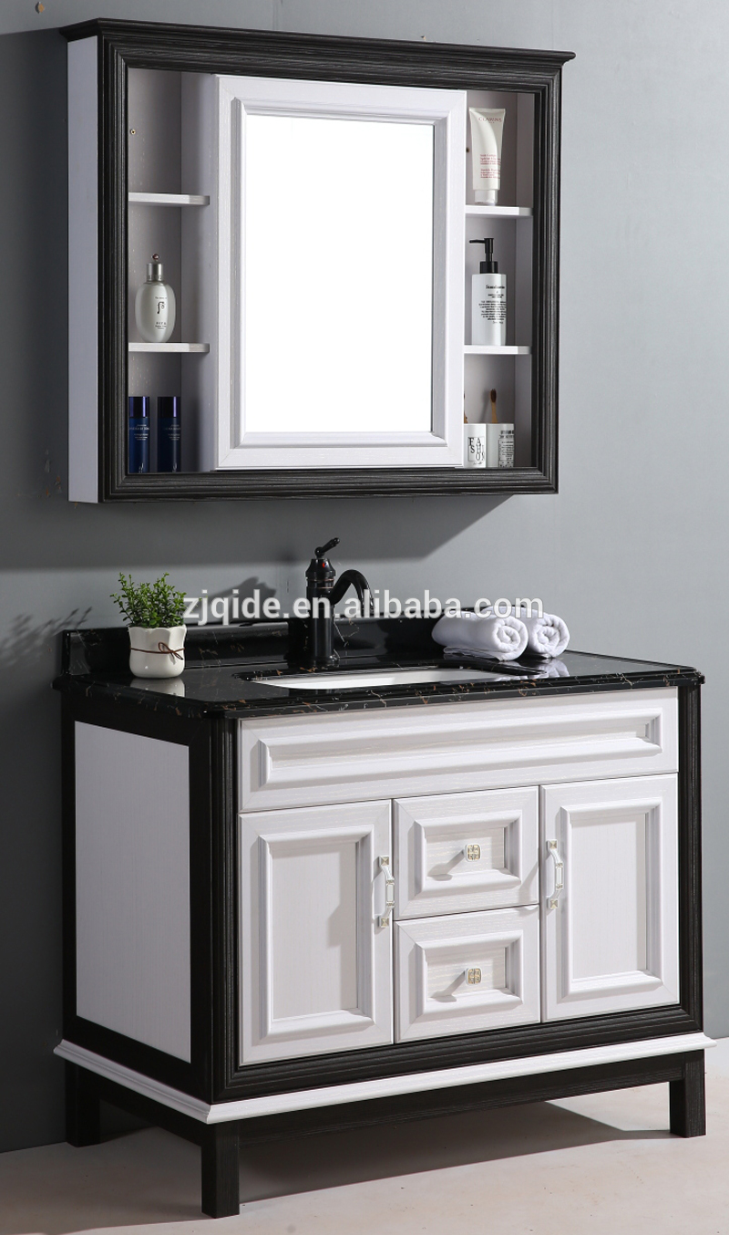 Qm 9012 Modern Bathroom Furniture Set Waterproof Wpc Storage Vanity intended for proportions 800 X 1354