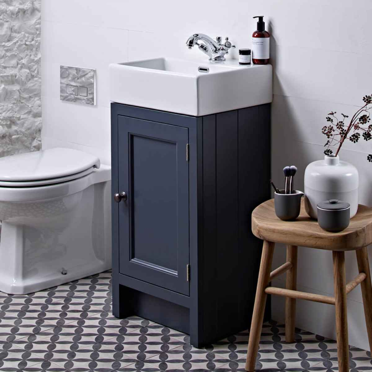 Roper Rhodes Hampton Cloakroom Vanity Unit Drench within measurements 1200 X 1200