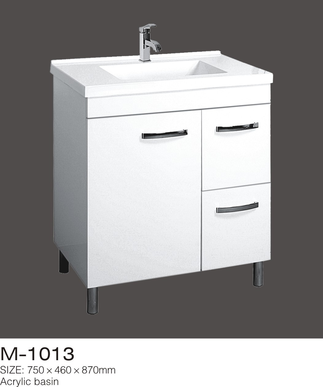 Rustic Mdf Bathroom Vanity Waterproof Bathroom Furniture Steel in size 1052 X 1257