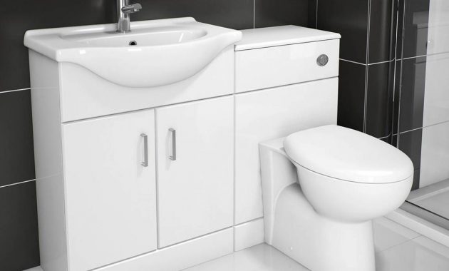 Sienna Milo White Gloss Combination Vanity Unit Small within measurements 1149 X 1149