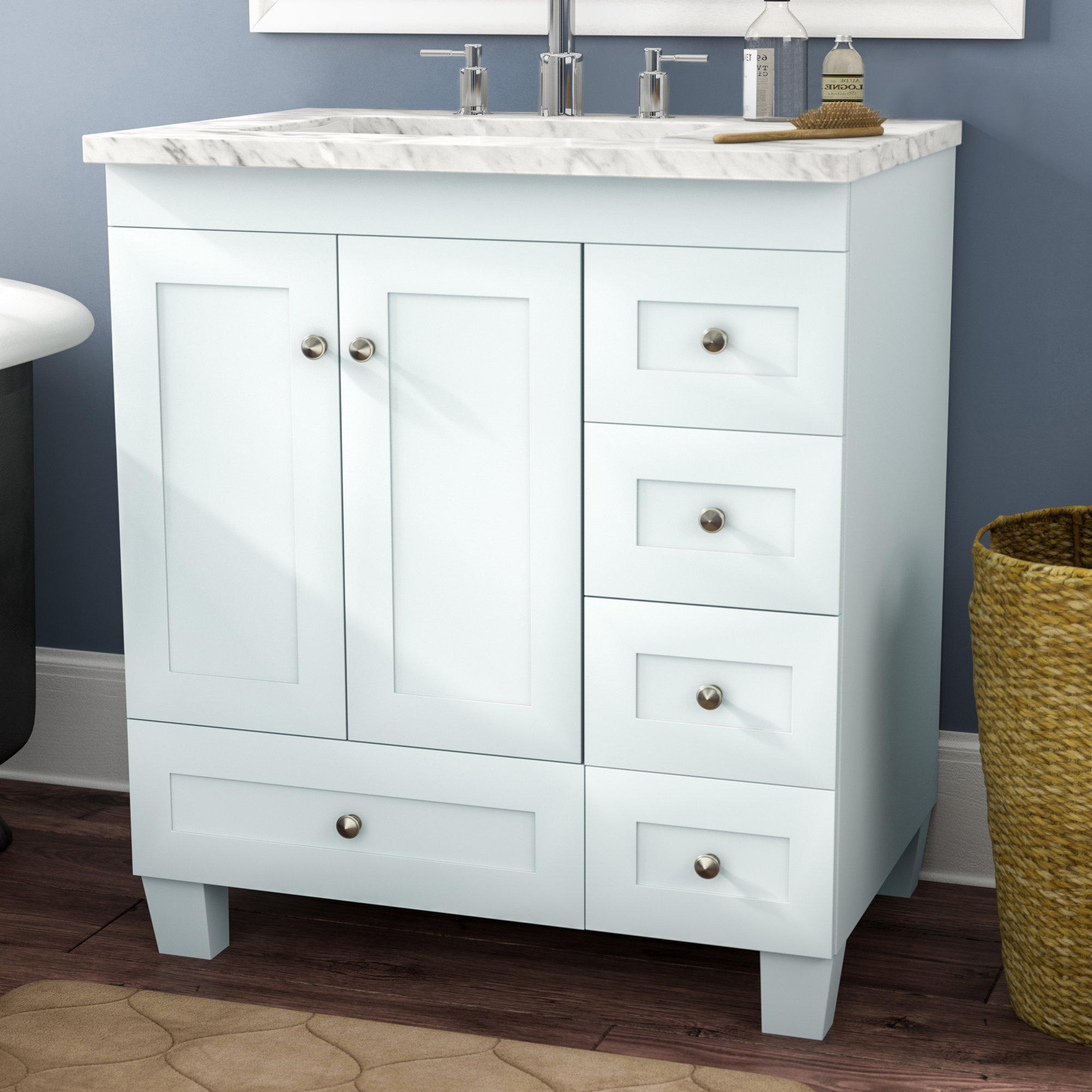 Three Posts Lauder 31 Single Bathroom Vanity Reviews Wayfair for size 2000 X 2000