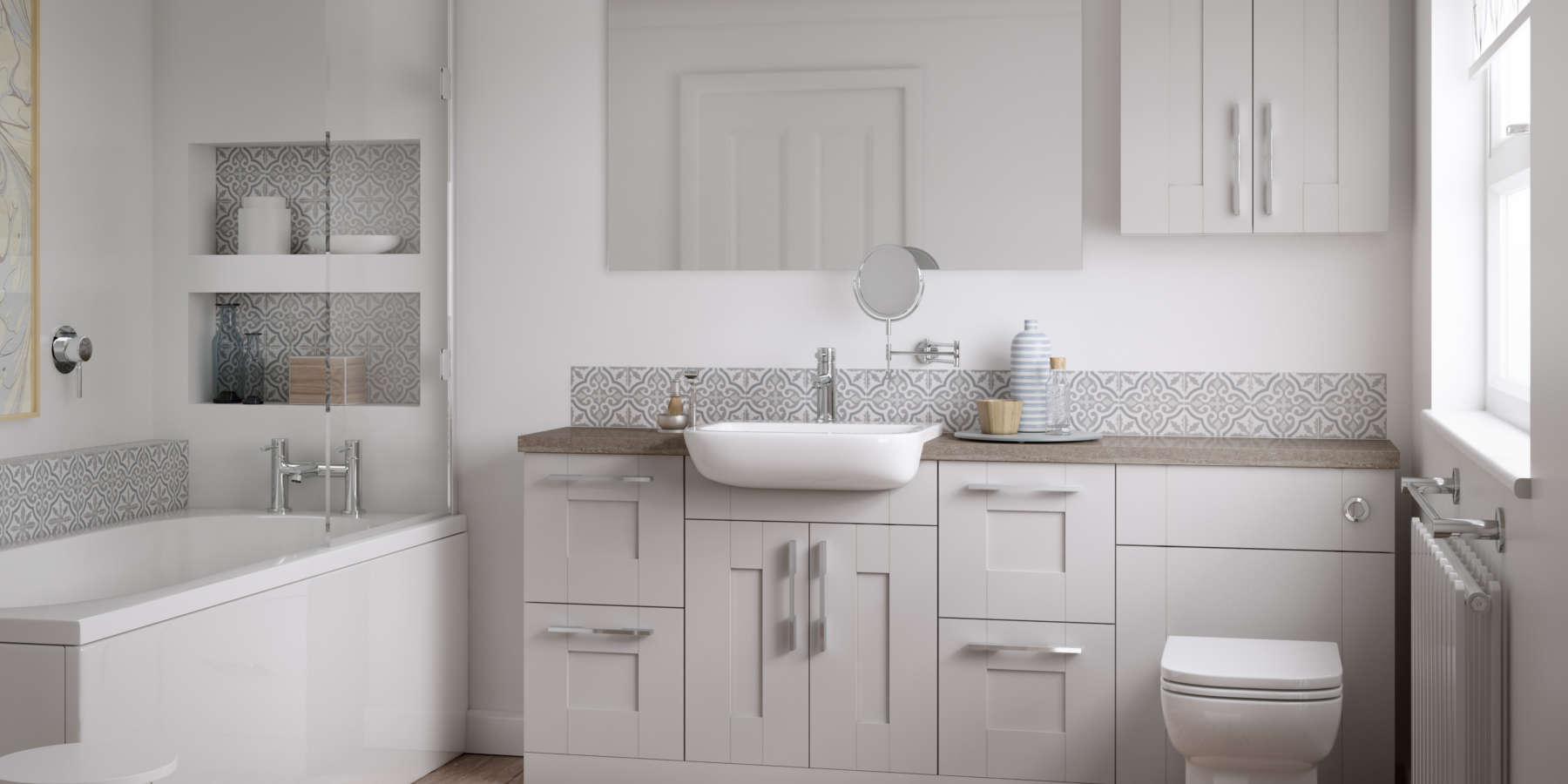 Uk Kitchens And Bathrooms Symphony Valencia with regard to dimensions 1800 X 900