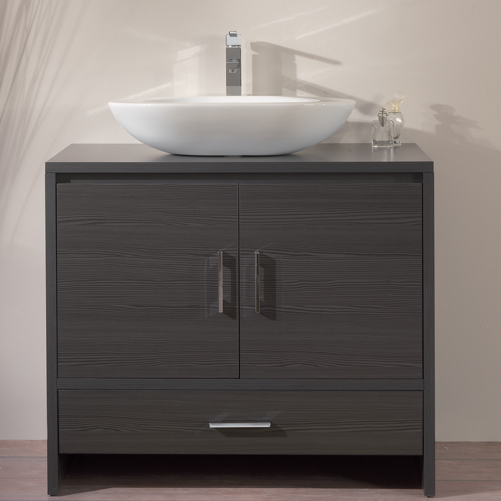 Ultra Luxury Veneered Wenge Bathroom Vanity within dimensions 1000 X 1000