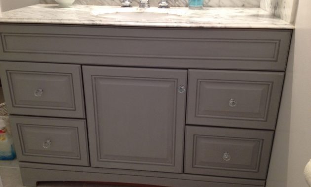 Updated Bathroom Vanity With Annie Sloan Paris Grey House regarding dimensions 3264 X 2448