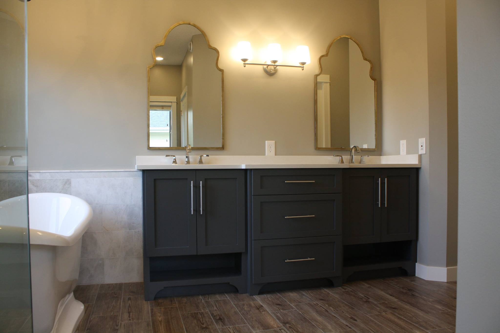 Valley Custom Cabinets Custom Bathroom Cabinets with regard to sizing 2048 X 1365