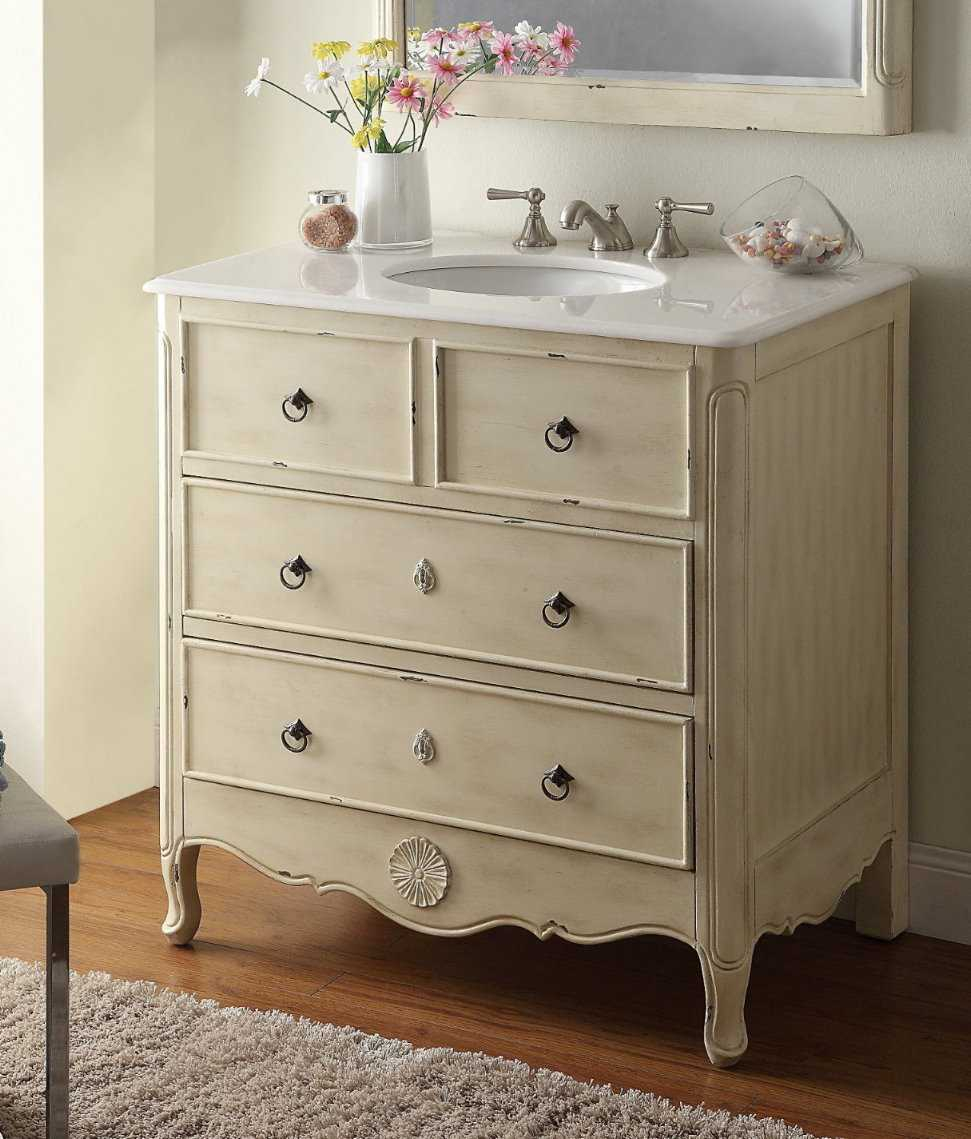 Vintage Style Bathroom Vanity Antique Collection With Modern Vanity Desk with regard to dimensions 971 X 1139