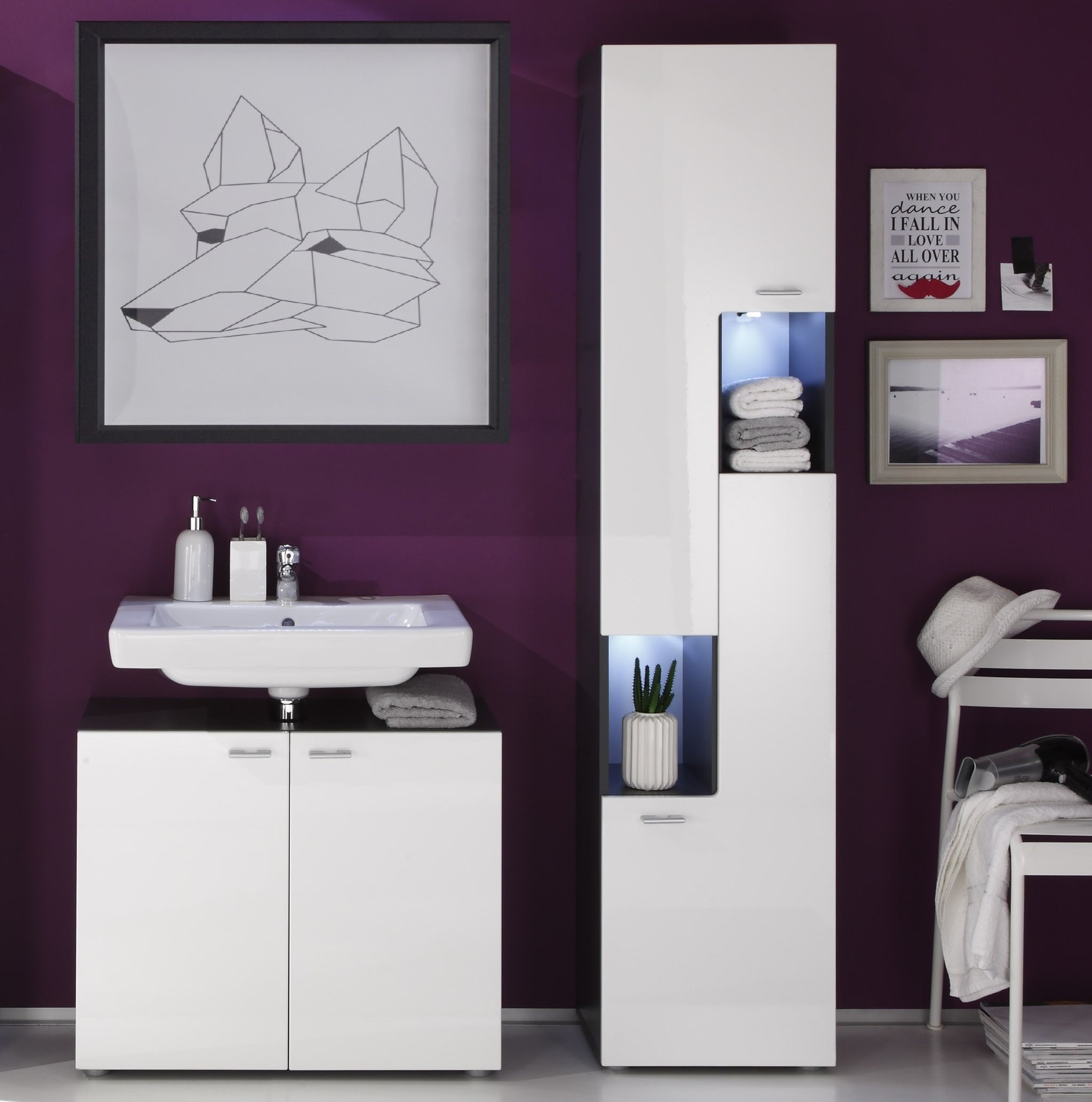 Wade Logan Charmy Down 2 Piece Bathroom Storage Furniture Set inside proportions 2046 X 2065