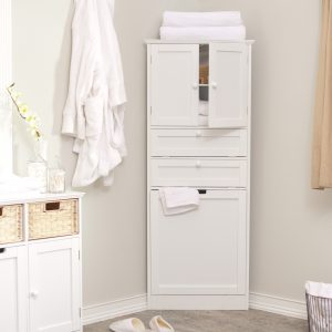 White Corner Bathroom Cabinet Cabinet Ideas in sizing 3279 X 3279