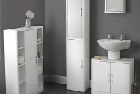 White Gloss Bathroom Range Storage Furniture House Homestyle pertaining to size 1000 X 1000