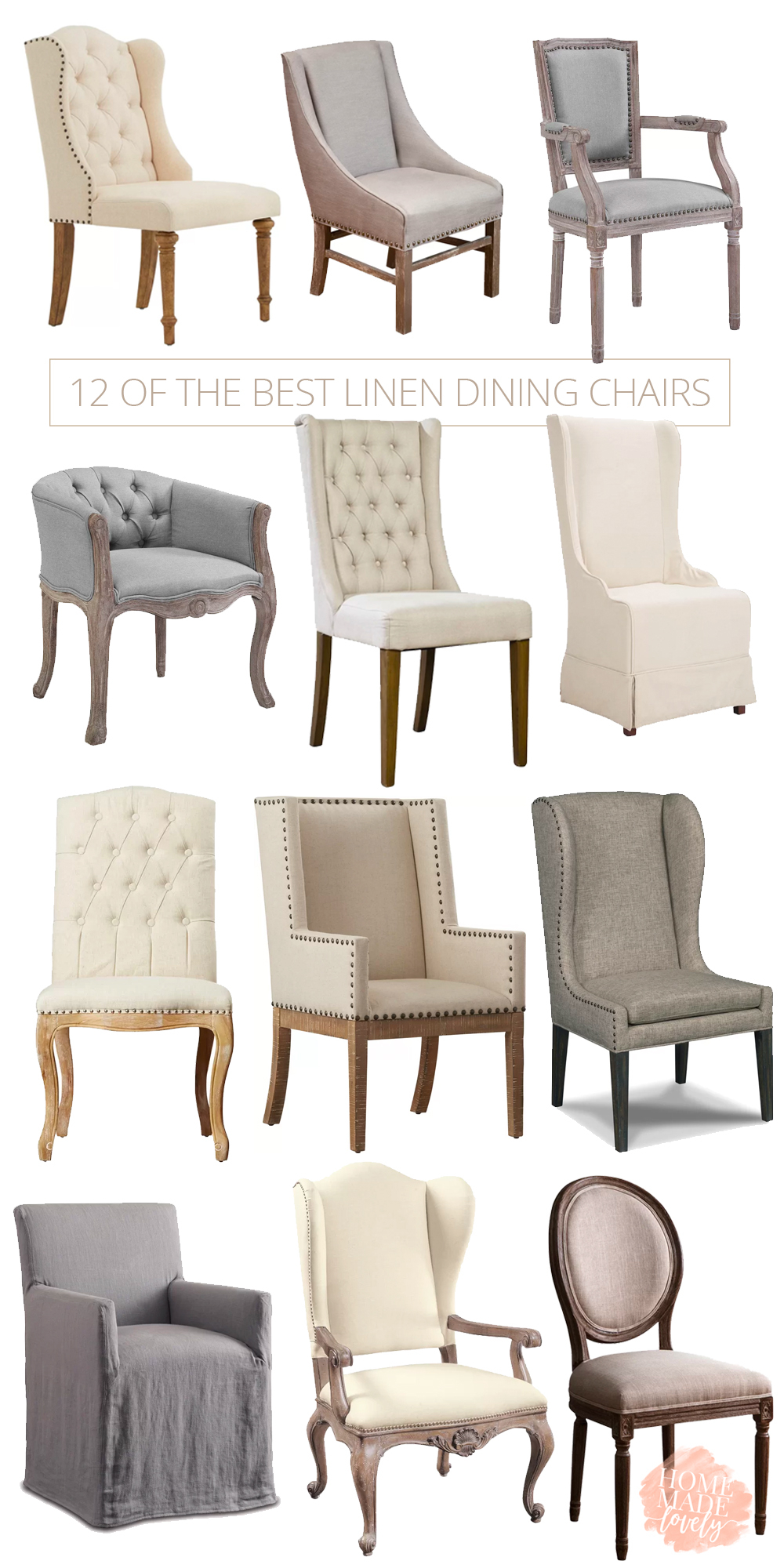 12 Of The Best Linen Dining Chairs For Your Dining Room throughout dimensions 1000 X 2000