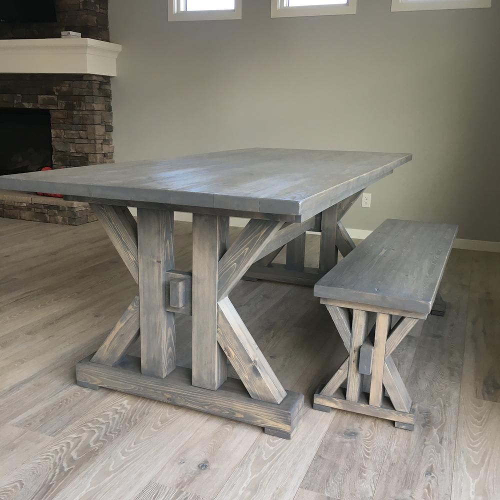 14 Free Diy Woodworking Plans For A Farmhouse Table intended for proportions 1000 X 1000