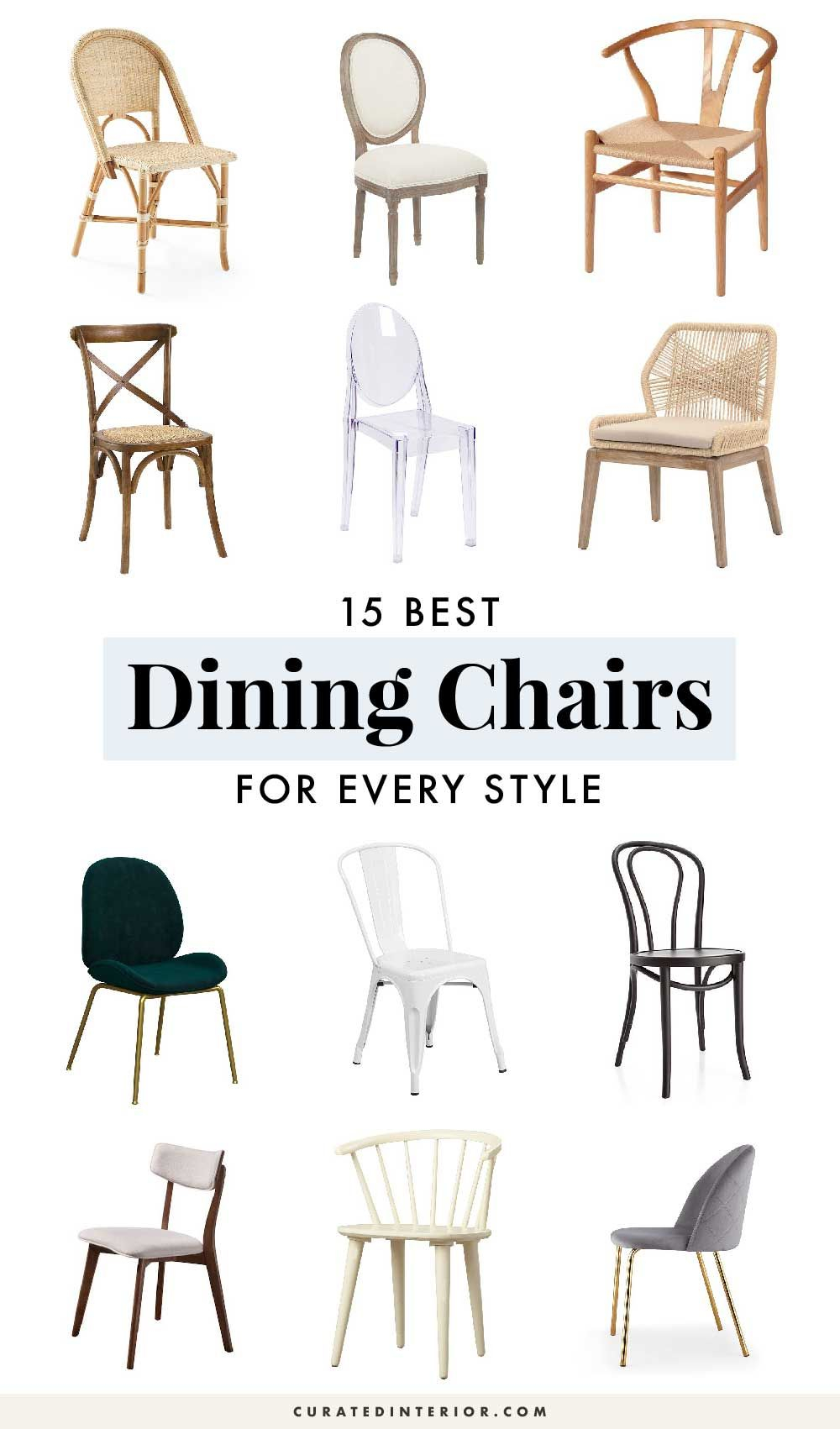 15 Perfect Dining Room Chairs According To Your Style in size 1000 X 1701