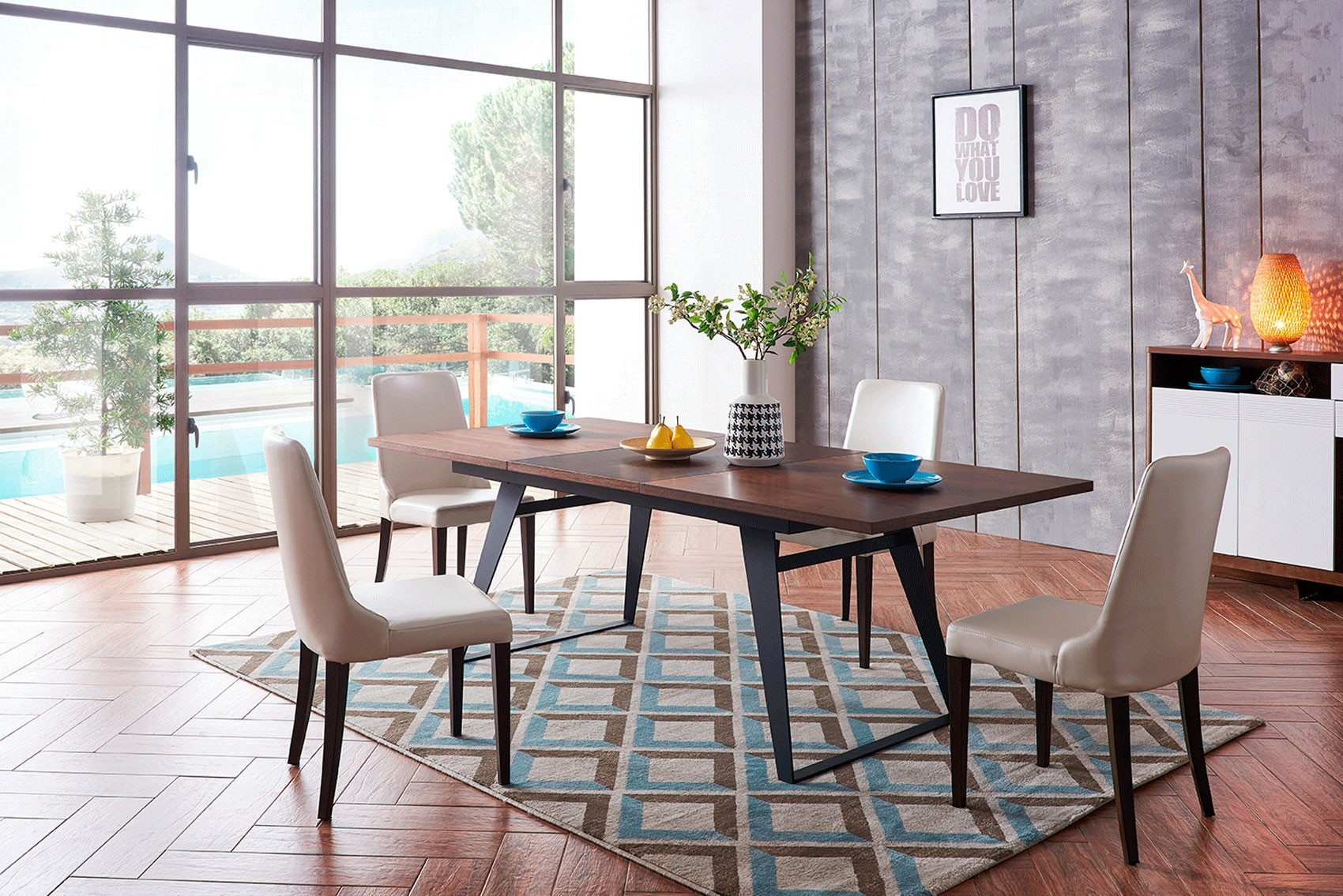 1518 Modern Dining Room Set with regard to dimensions 1700 X 1135