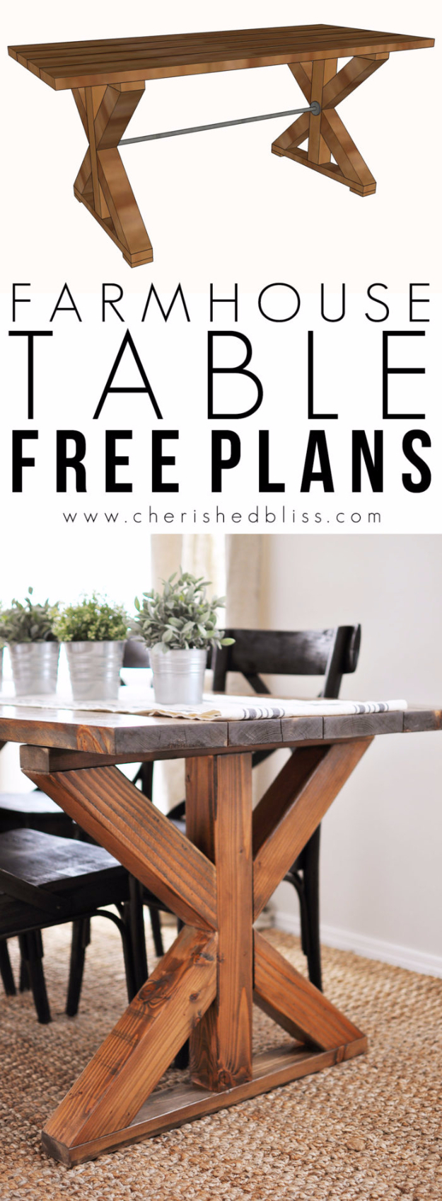 16 Awesome Diy Dining Table Ideas with regard to proportions 625 X 1695