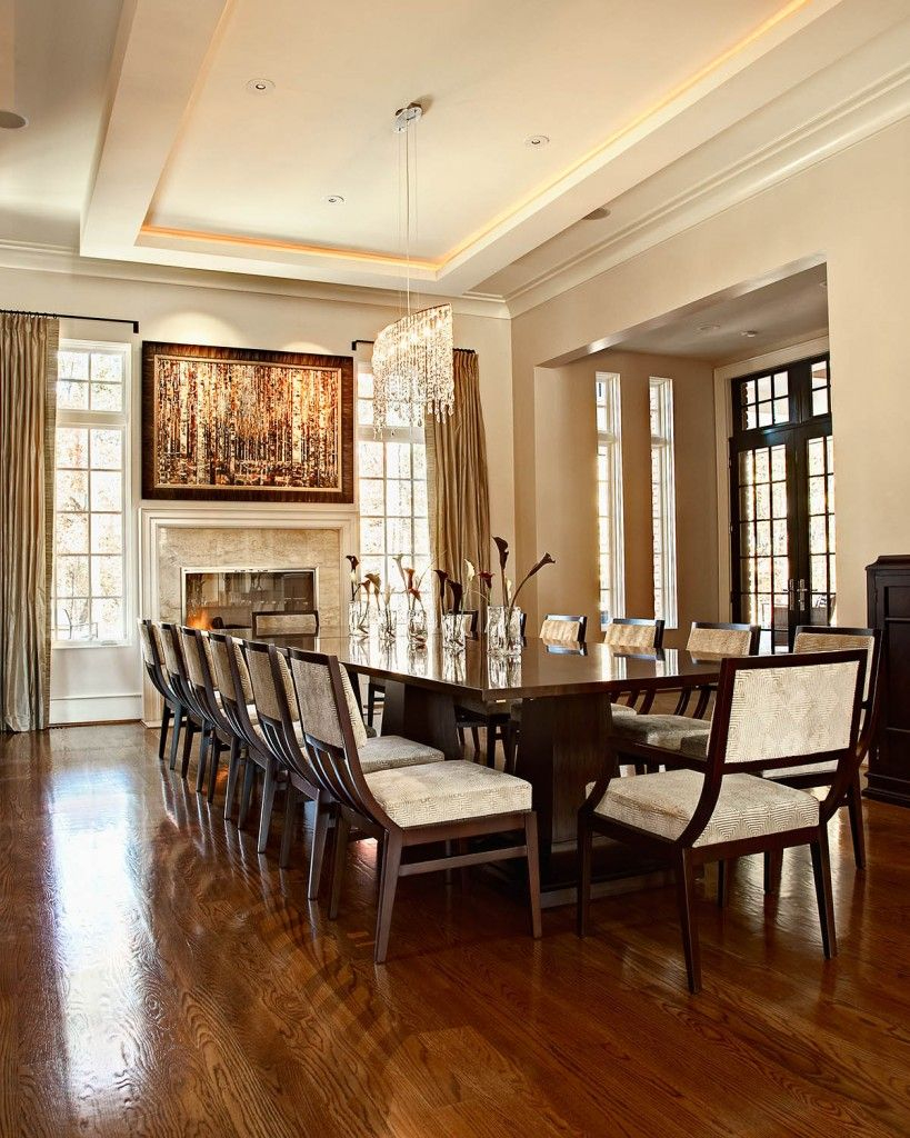 23 Designs For Epically Large Dining Rooms Large Dining regarding measurements 819 X 1024