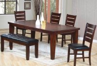 26 Big Small Dining Room Sets With Bench Seating Color regarding proportions 1352 X 1080