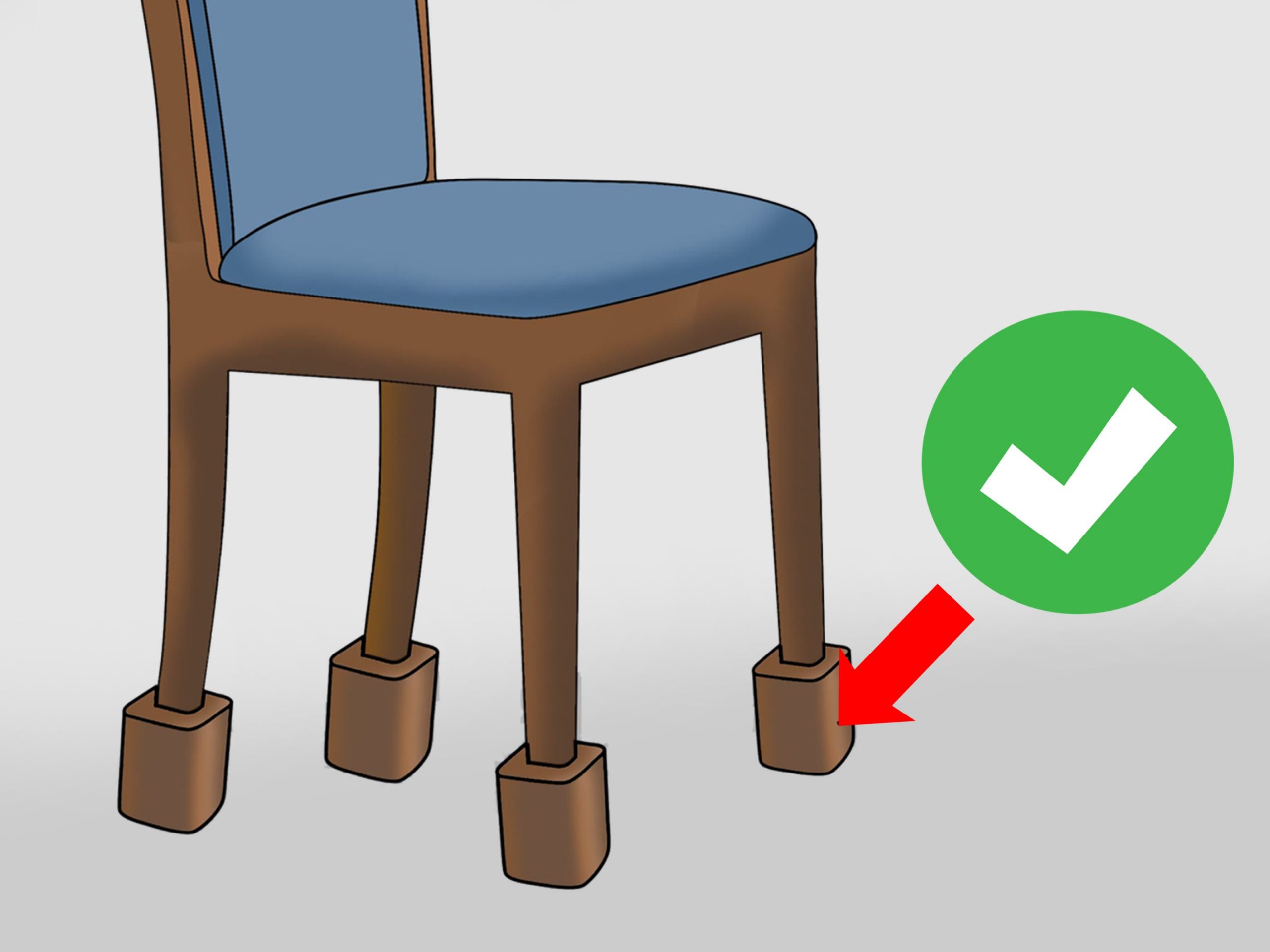 3 Ways To Increase The Height Of Dining Chairs Wikihow with measurements 3200 X 2400