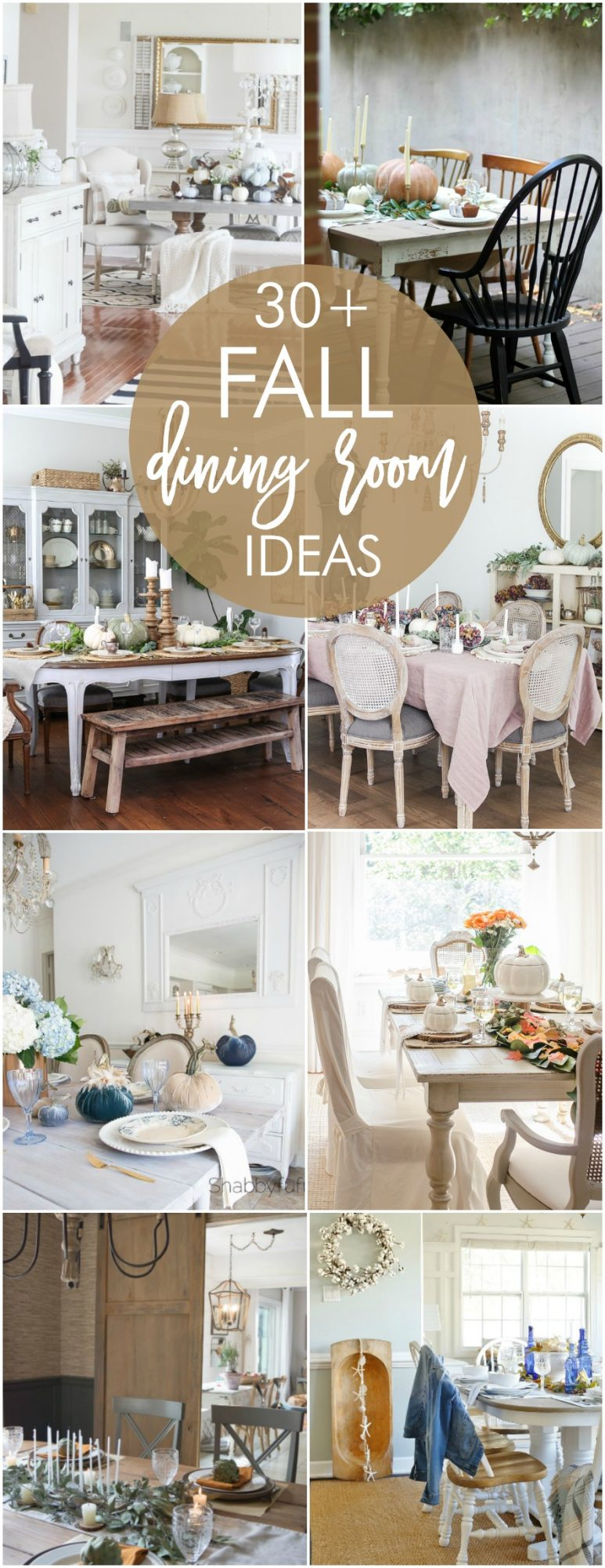 30 Fall Dining Room And Tablescape Ideas in size 773 X 2000