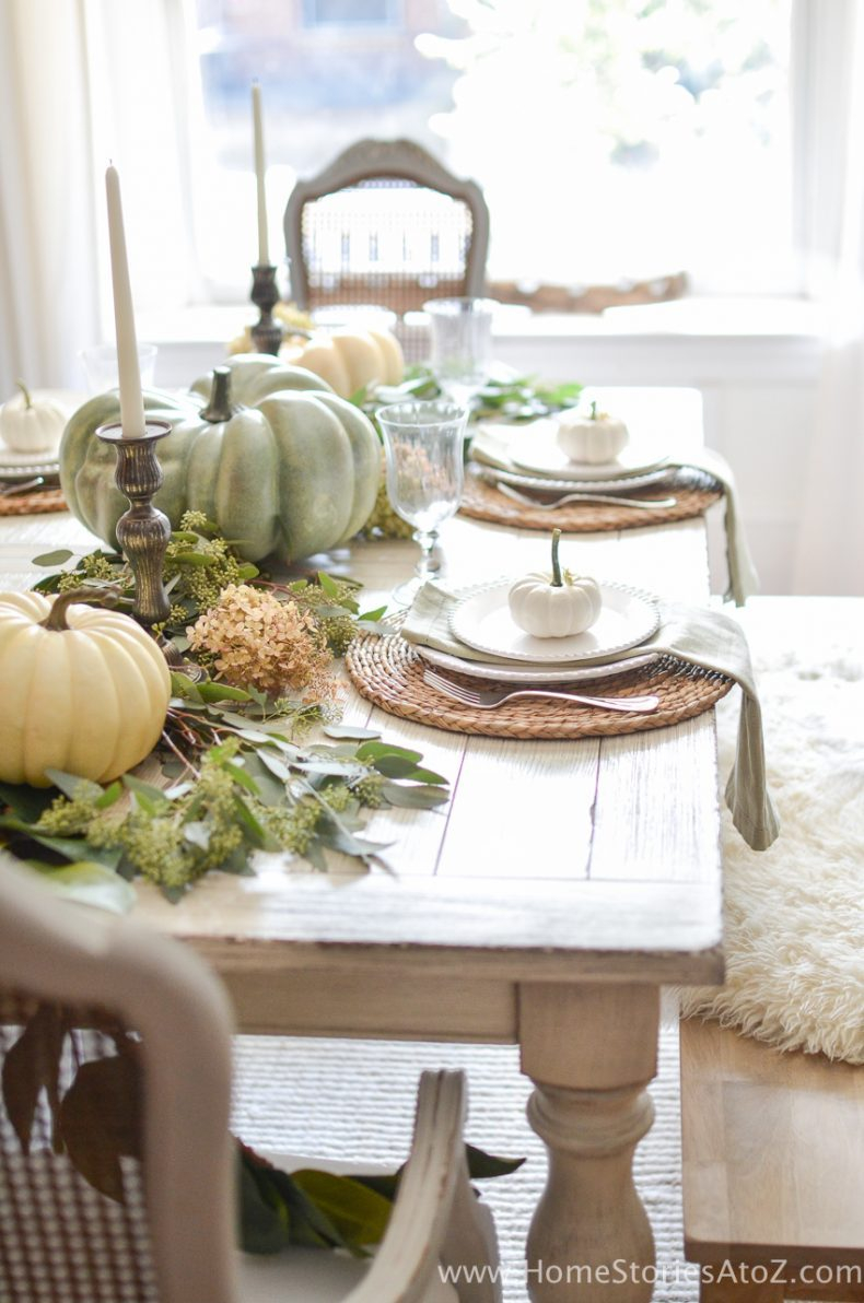 30 Fall Dining Room And Tablescape Ideas inside proportions 790 X 1192