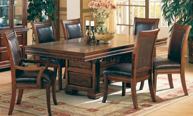 3635 Westminster Double Pedestal Dining Table Coaster for proportions 1144 X 834