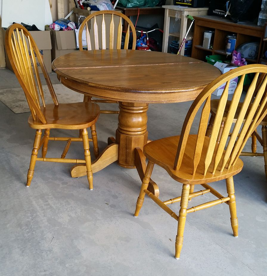 50 Kijiji Table Makeover Before I Painted This With pertaining to size 896 X 925