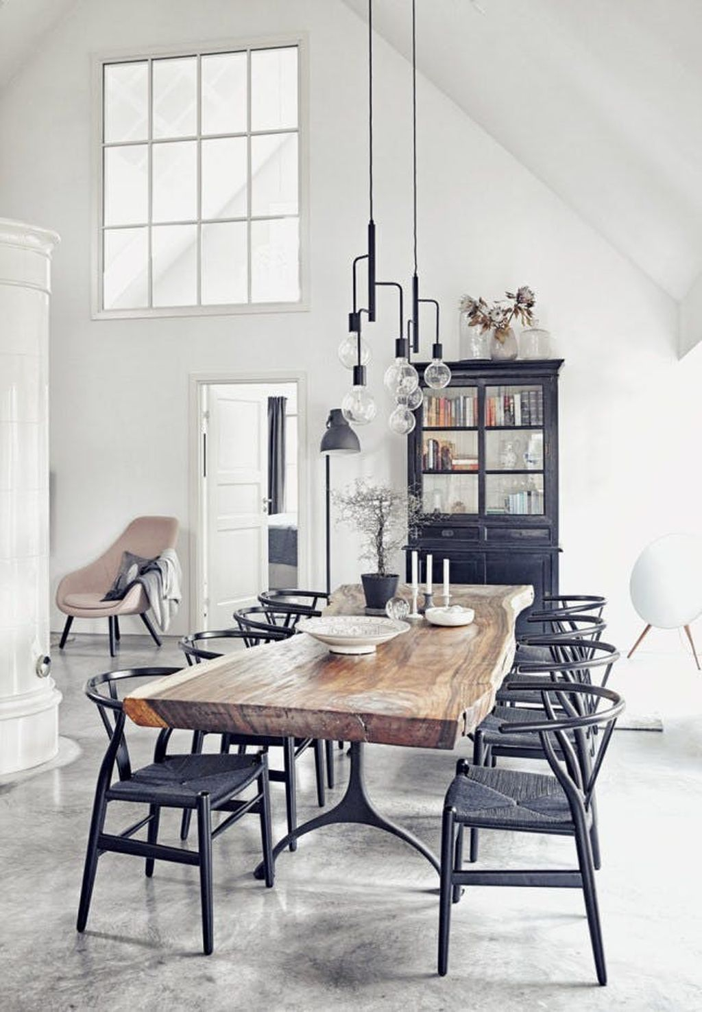 50 Simple Scandinavian Dining Room Ideas Dining Room with regard to size 1024 X 1475