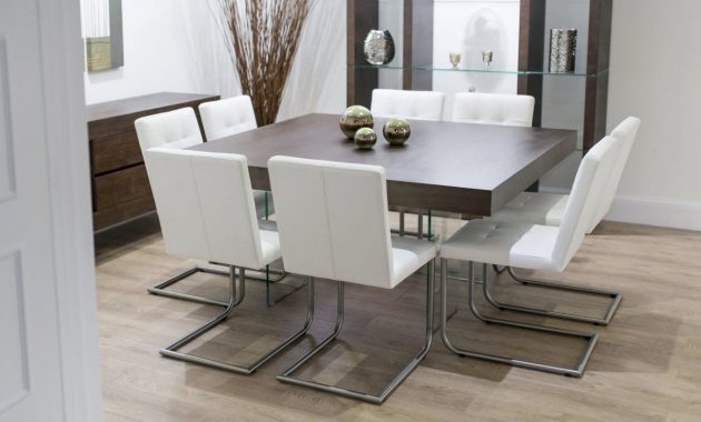 7 8 Seater Square Dining Room Table Charming 8 Seater Square in dimensions 1400 X 787