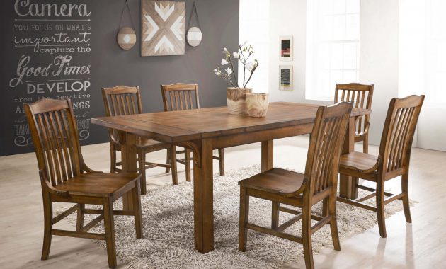 7 Pc Lucille Oak Dining Room Set regarding sizing 3000 X 2237