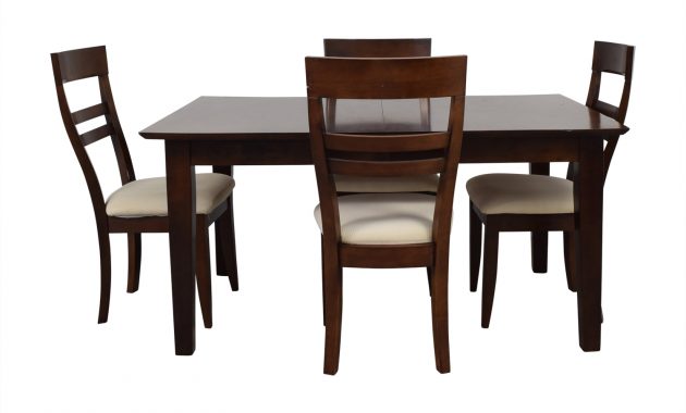 71 Off Macys Macys Wood Expandable Dining Table With Chairs Tables regarding measurements 1500 X 1500