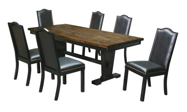 7pc Rectangle Dining Room Set Bel Furniture Houston San throughout sizing 1280 X 752