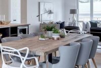 80 Beautiful Farmhouse Dining Room Table Design Ideas in size 1024 X 1536