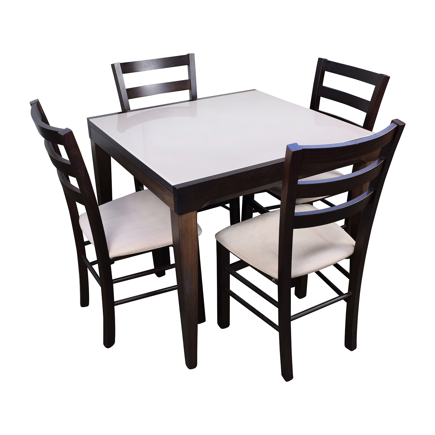 82 Off Macys Macys Cafe Latte Five Piece Extendable Dining Set Tables inside measurements 1500 X 1500