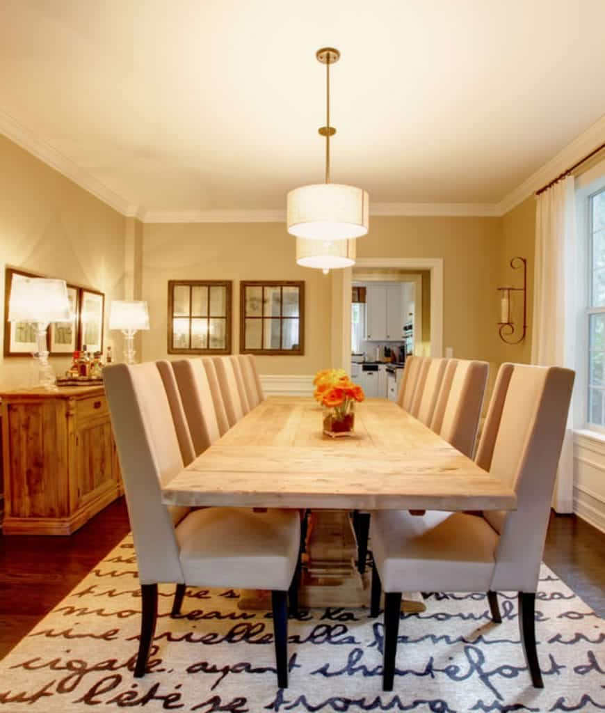 95 Dining Rooms With An Area Rug Photos intended for dimensions 870 X 1024