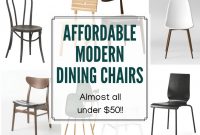 Affordable Modern Dining Chairs Modern Dining Chairs for measurements 735 X 1102