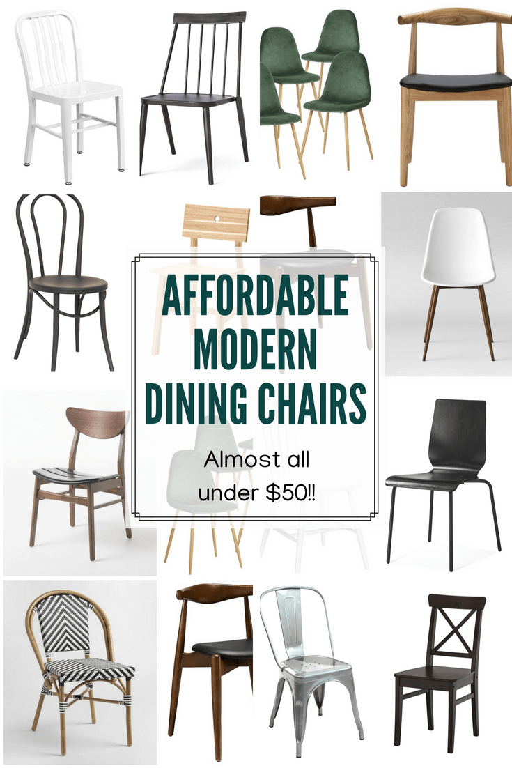 Affordable Modern Dining Chairs Modern Dining Chairs for measurements 735 X 1102