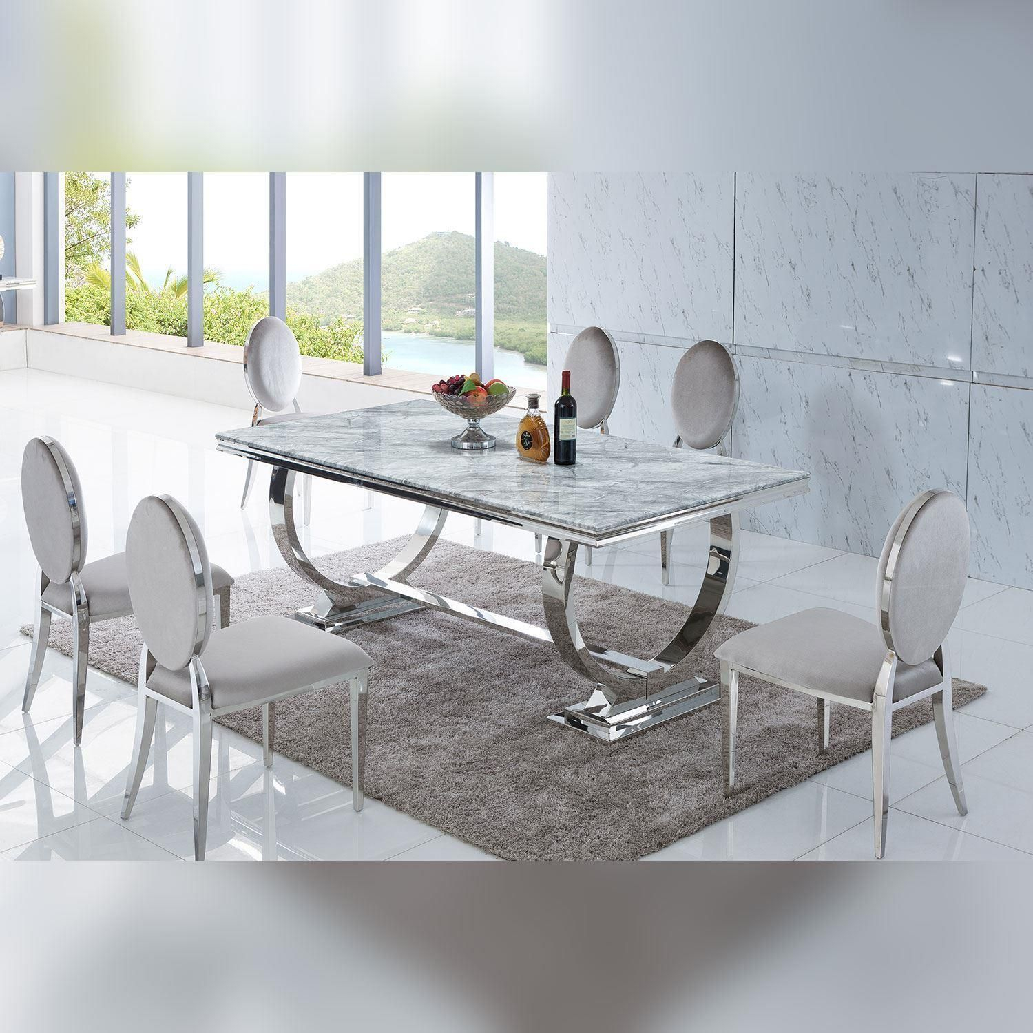 Alma Dining Table Grey 1800mm for measurements 1500 X 1500