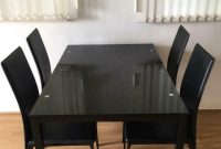 Argos Home Lido Glass Dining Table 4 Chairs Black In Ecclesfield South Yorkshire Gumtree for measurements 768 X 1024