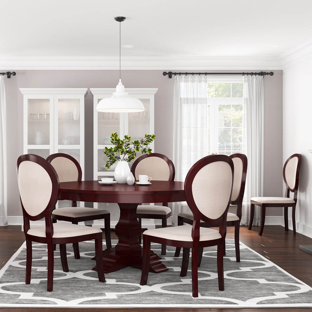 Round Dining Room Table With Bench Seating • Faucet Ideas Site
