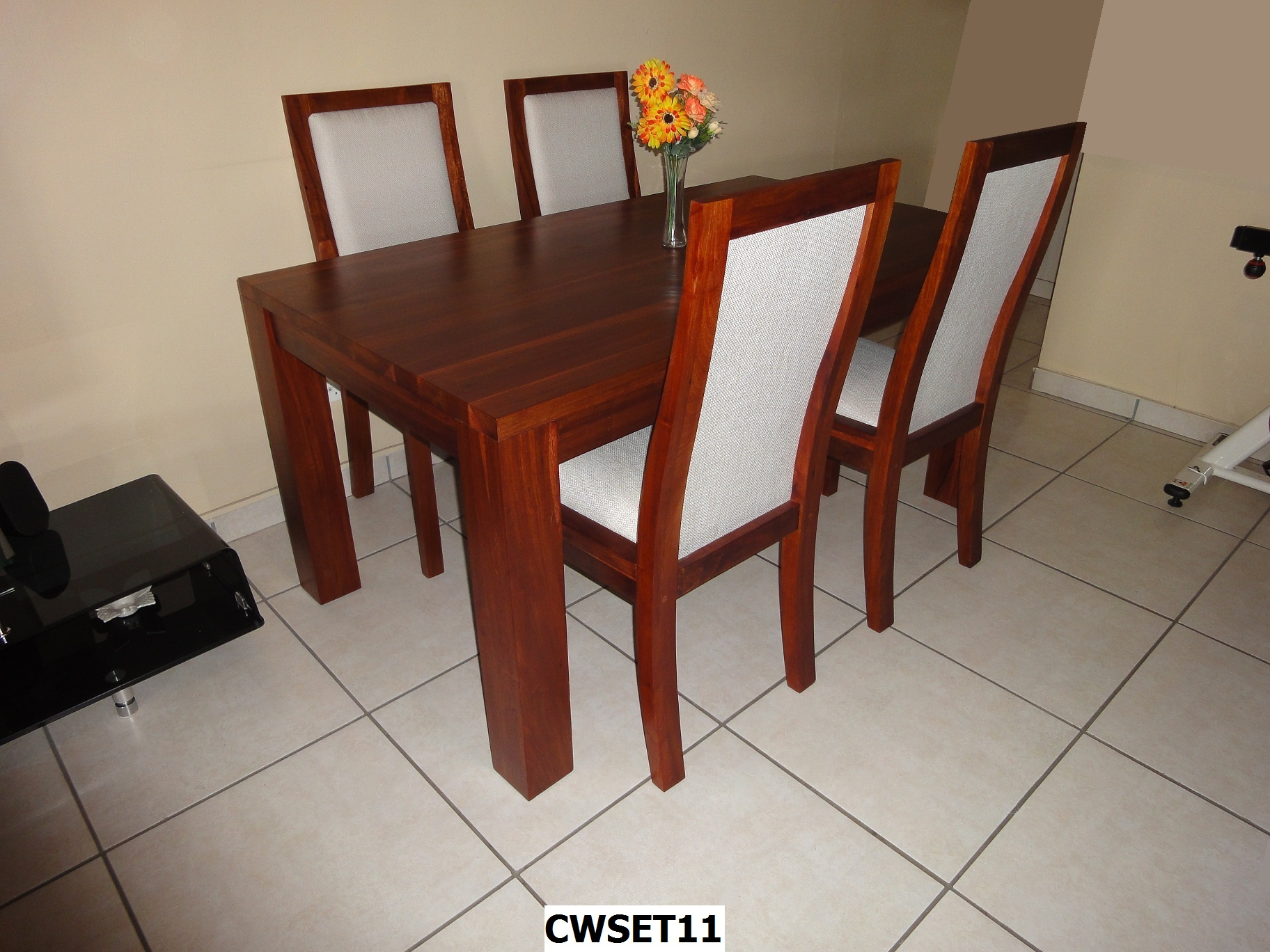 Aristocrat Meranti Dining Room Suite Creative Woodworx for measurements 1824 X 1368