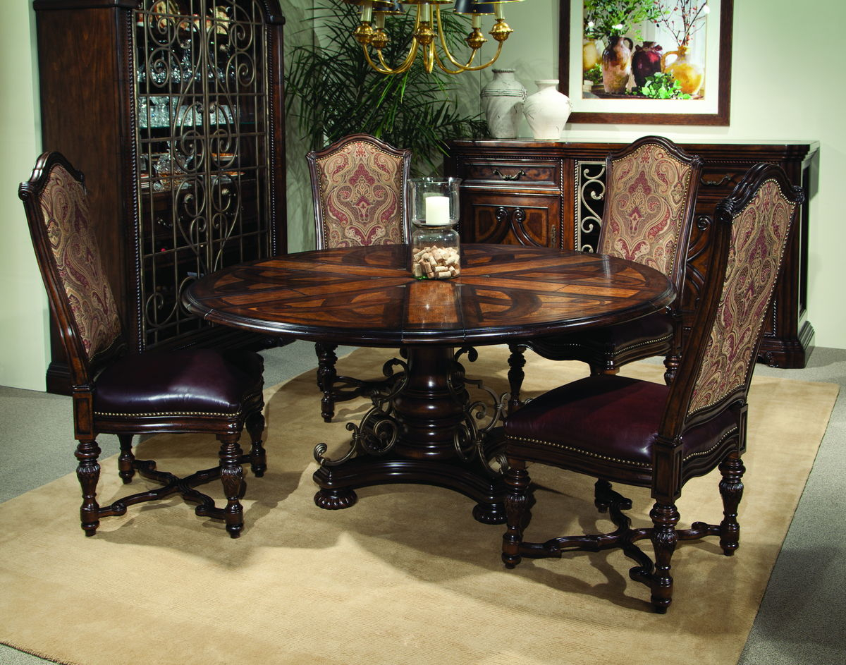 Art Valencia 5pc Round Dining Set In Port Dining Rooms within measurements 1200 X 943