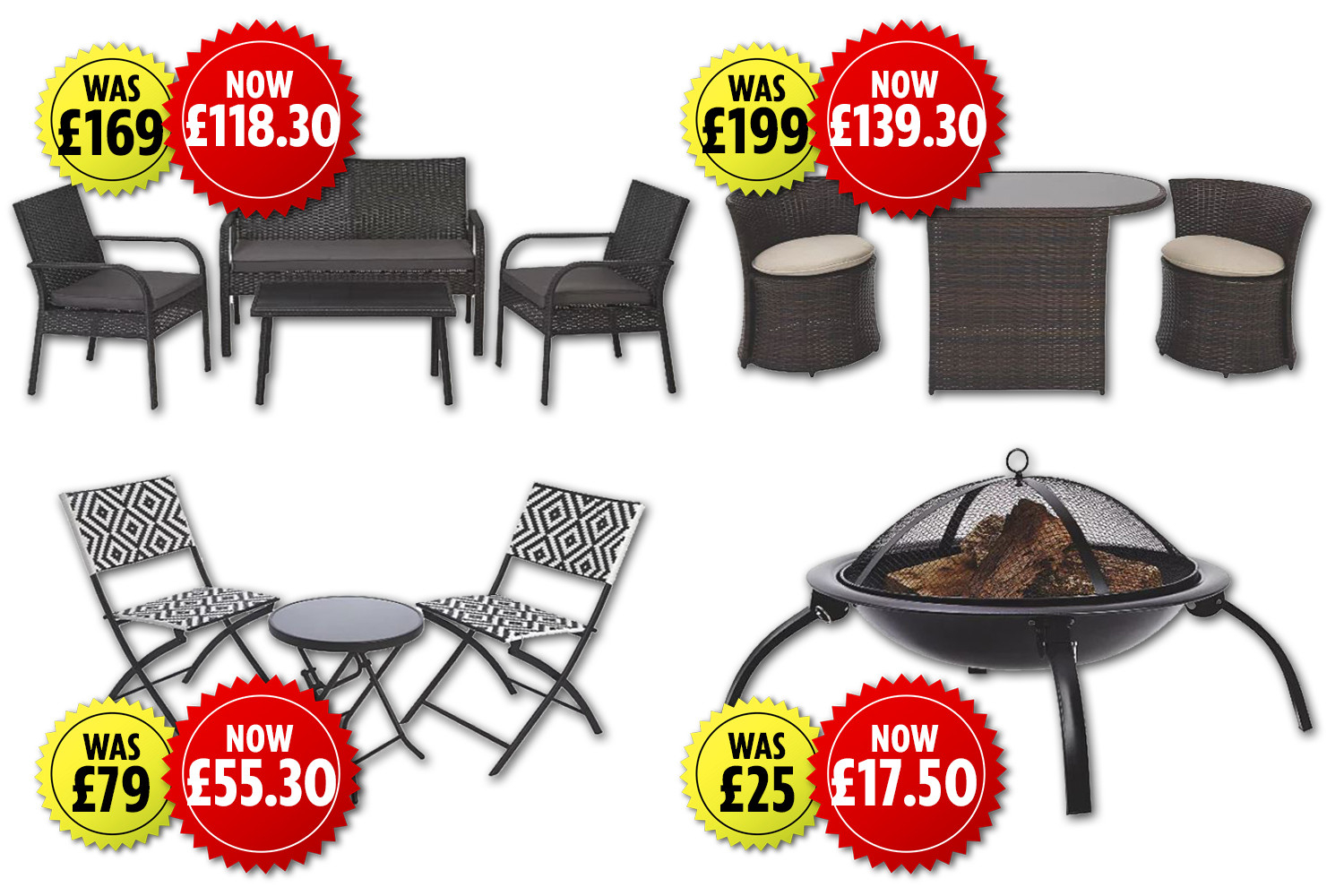 Asda Has 30 Off Garden Furniture Including A Fire Pit For intended for size 1500 X 1000