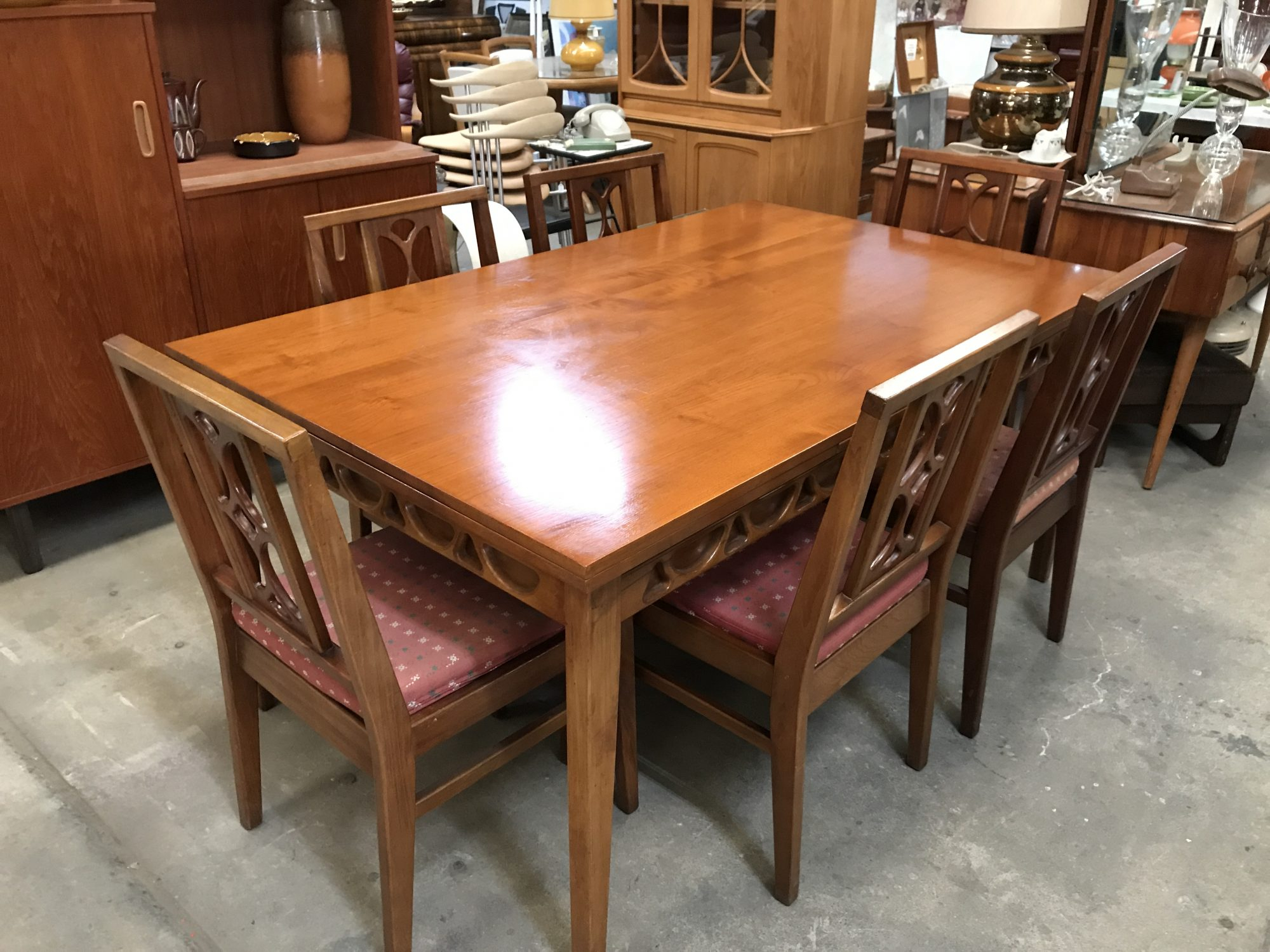 Avalon Retro Vintage Danish Design Teak Extendable Dining Table pertaining to proportions 2000 X 1500