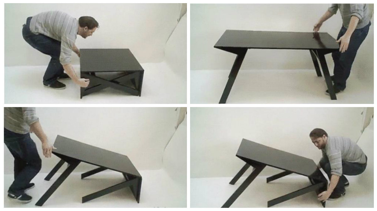 Awesome Coffee Table Turns Into Dining Table Modern Design with regard to proportions 1200 X 672