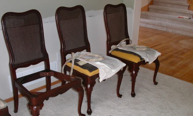 Recovering Dining Room Chairs With Piping