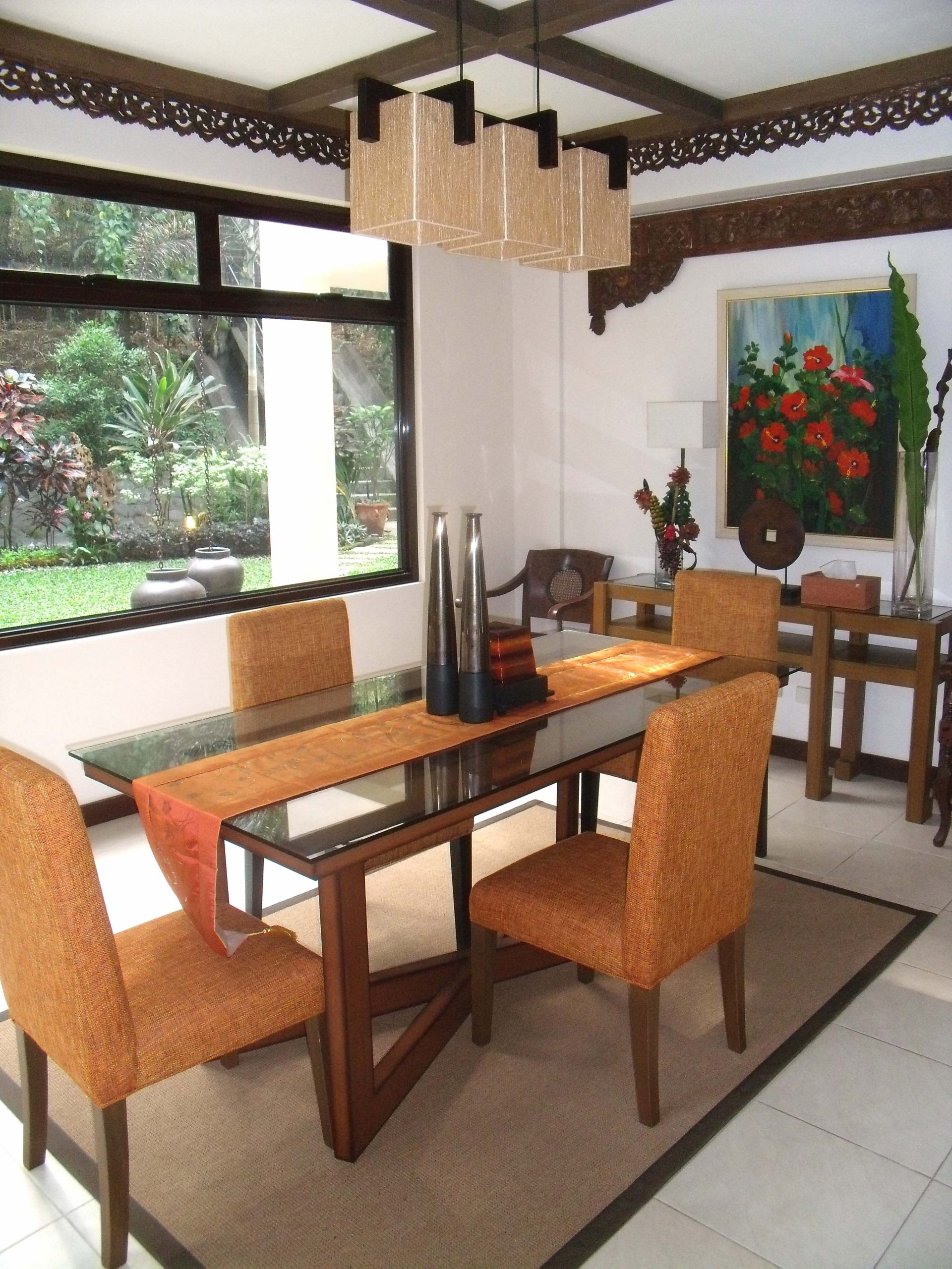 Balinese Inspired Dining Room Rvr Interior Design with regard to sizing 3000 X 4000