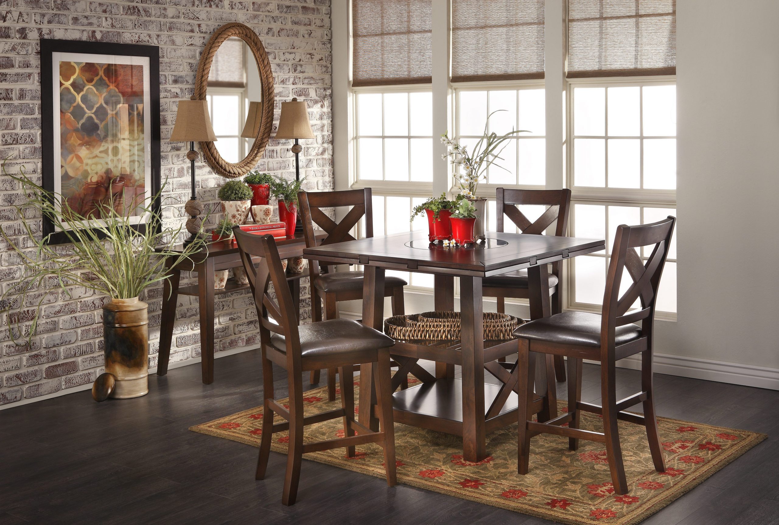 Beautiful Dining Room Sets For Holiday Entertaining The inside dimensions 5552 X 3744