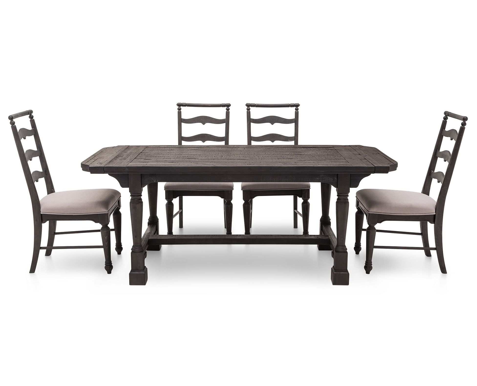 Bedford 5 Pc Rectangle Dining Room Set Black Friday for size 1953 X 1578