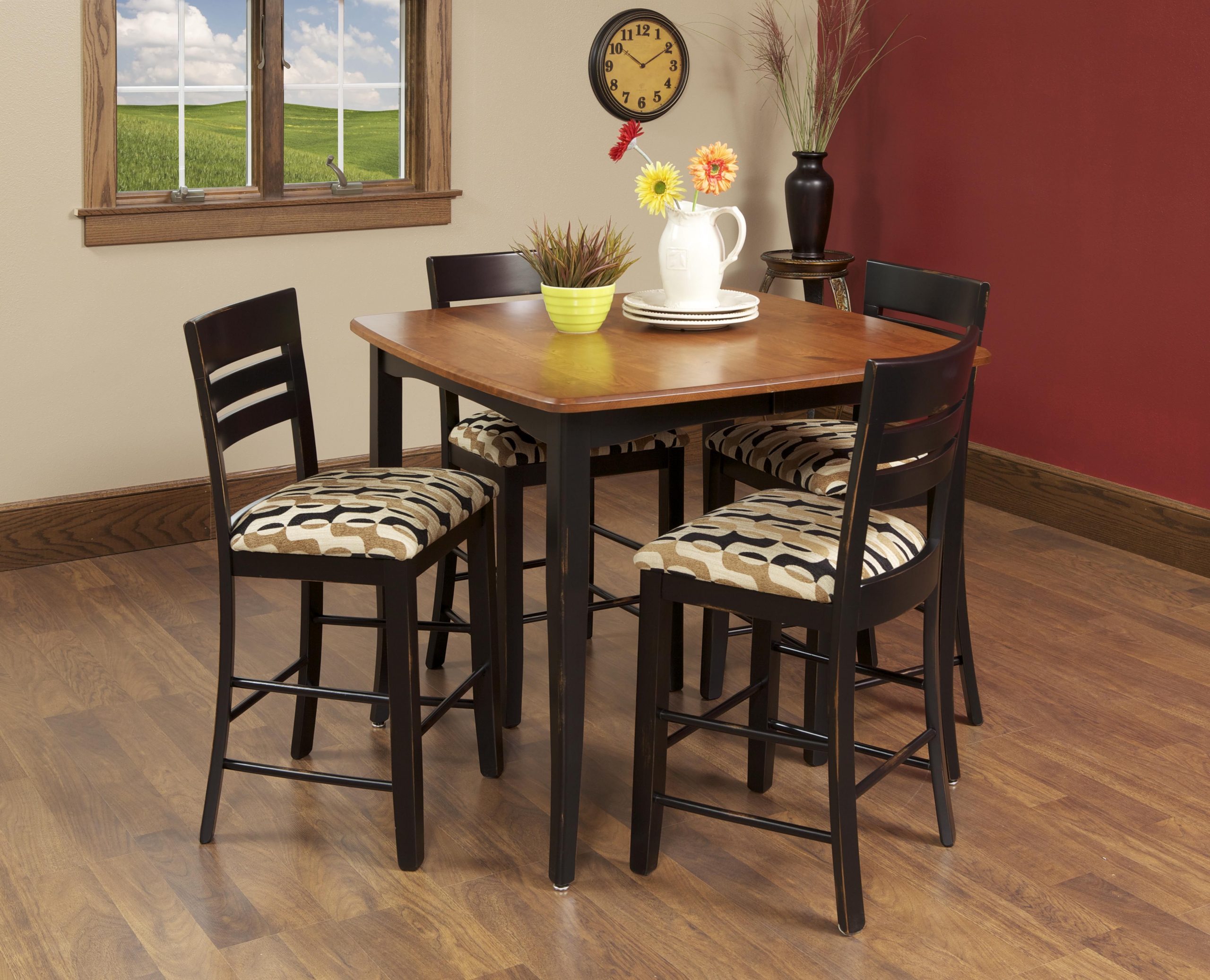 Belfast Set Amish Dining Sets Dining Room Furniture pertaining to measurements 4558 X 3692